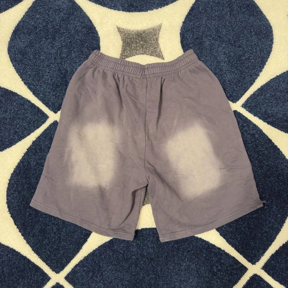 Hellstar Flame Shorts Gray Mens Size Large